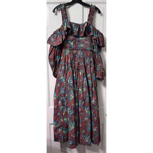 New Ulla Johnson Caprice Tropical Floral Maxi Dress Size XS